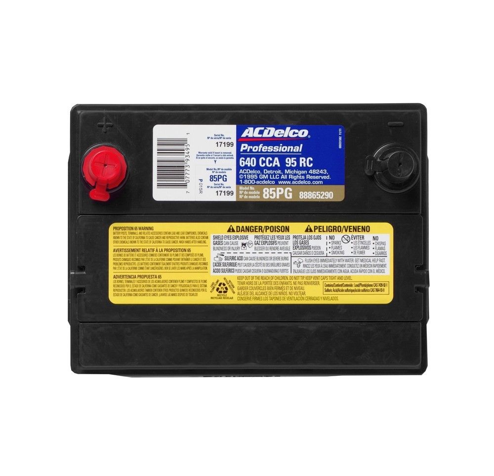 ACDelco Professional Gold 85PG - San Diego Batteries